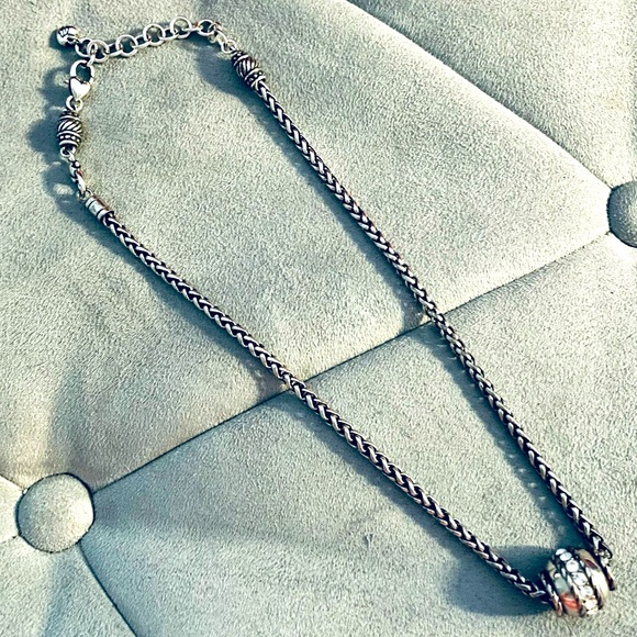 Brighton Silver Necklace- fantastic condition - Picture 1 of 5